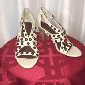 GIANNI BINI -Leather Brazilian sandals (WORN ONCE!